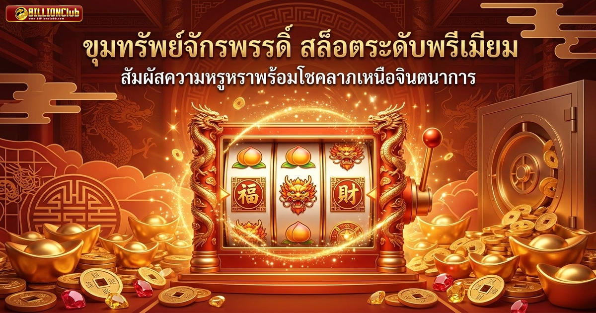billionclub ขุมทรัพย์จักรพรรดิ์ สล็อตระดับพรีเมียม
